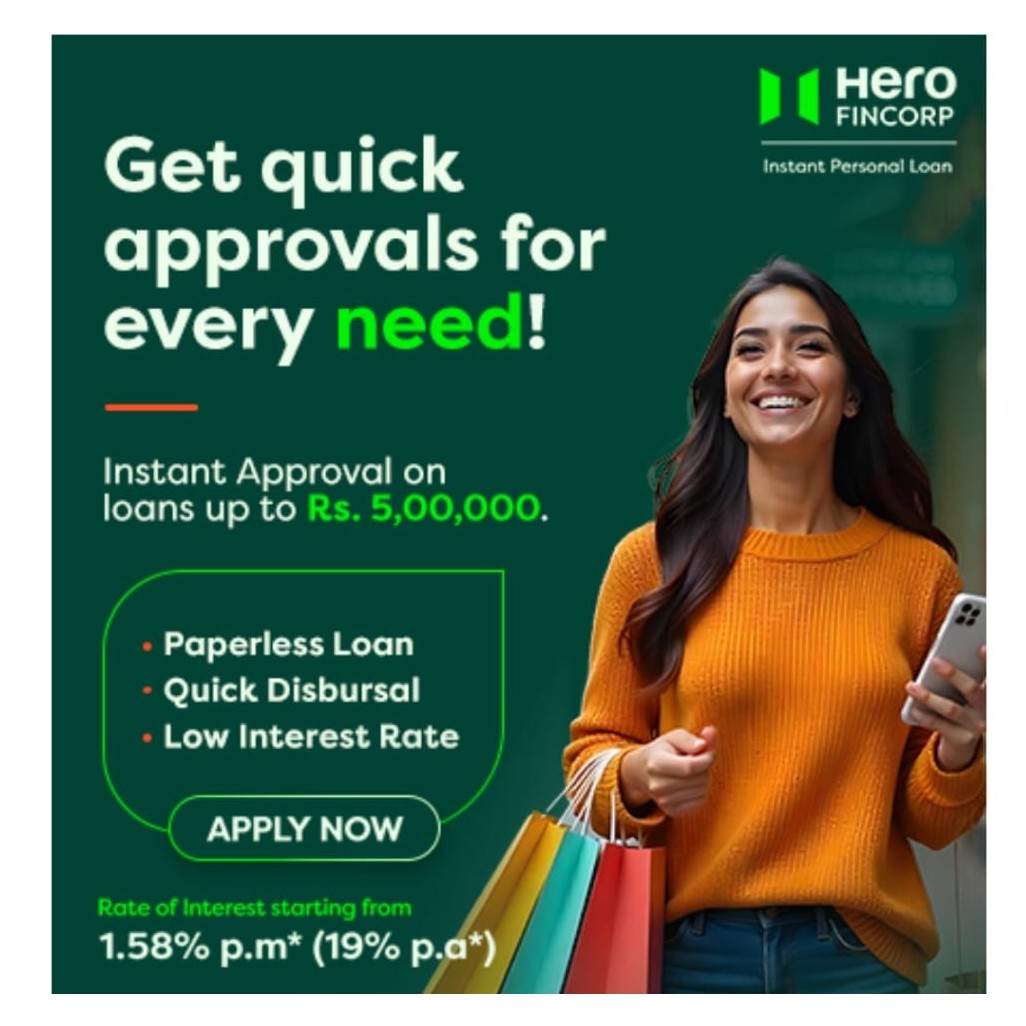 Hero Fincorp Bank Personal Loan